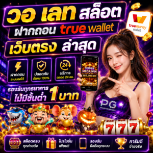 วอ เลท สล็อต ฝากถอน true wallet เว็บตรง ล่าสุด เล่นง่าย ฝากไว