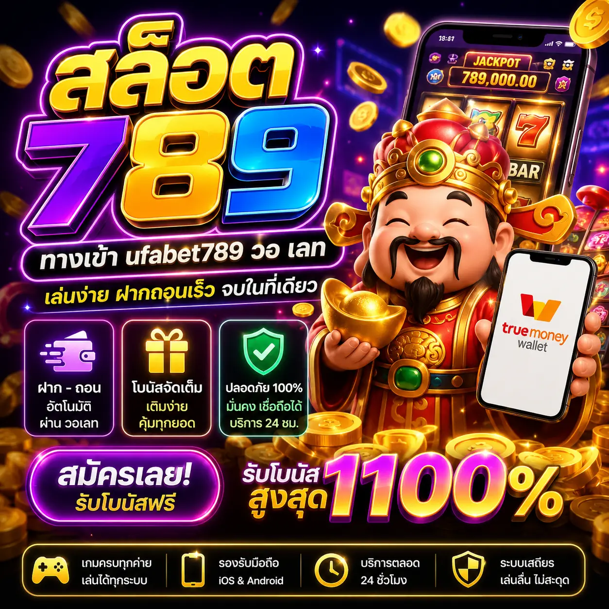 สล็อต 789 ทางเข้า ufabet789 วอ เลท