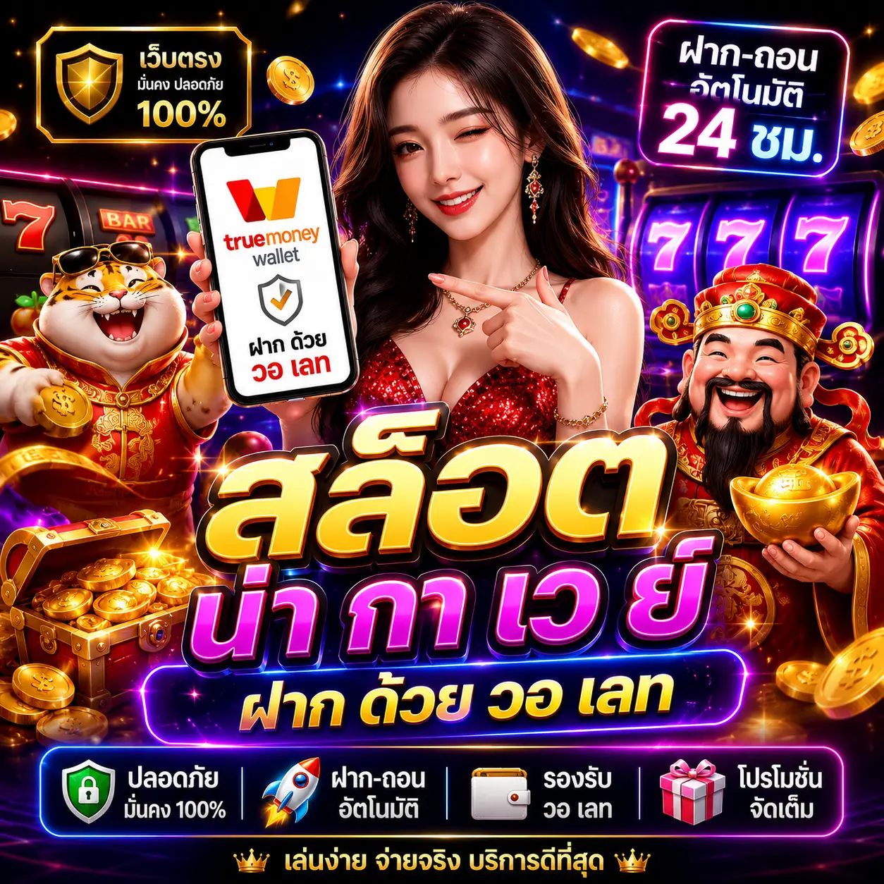 สล็อต น่า กา เว ย์ ฝาก ด้วย วอ เลท ทางเลือกใหม่ของสายเดิมพันออนไลน์