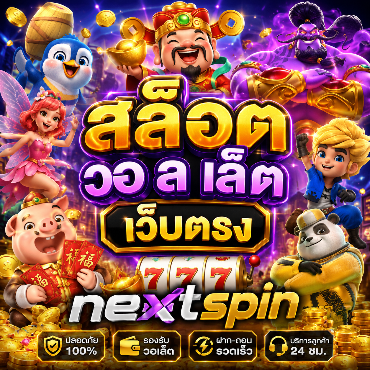 สล็อต วอ ล เล็ ต เว็บตรง nextspin