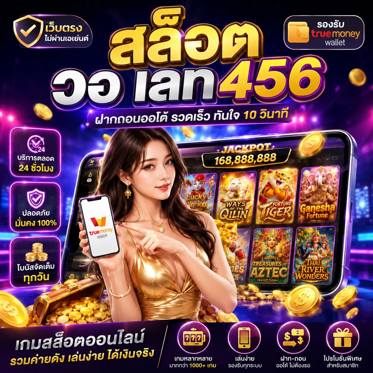 สล็อต วอ เลท 456 ทางเลือกใหม่ของสายเดิมพัน ฝากถอนง่าย