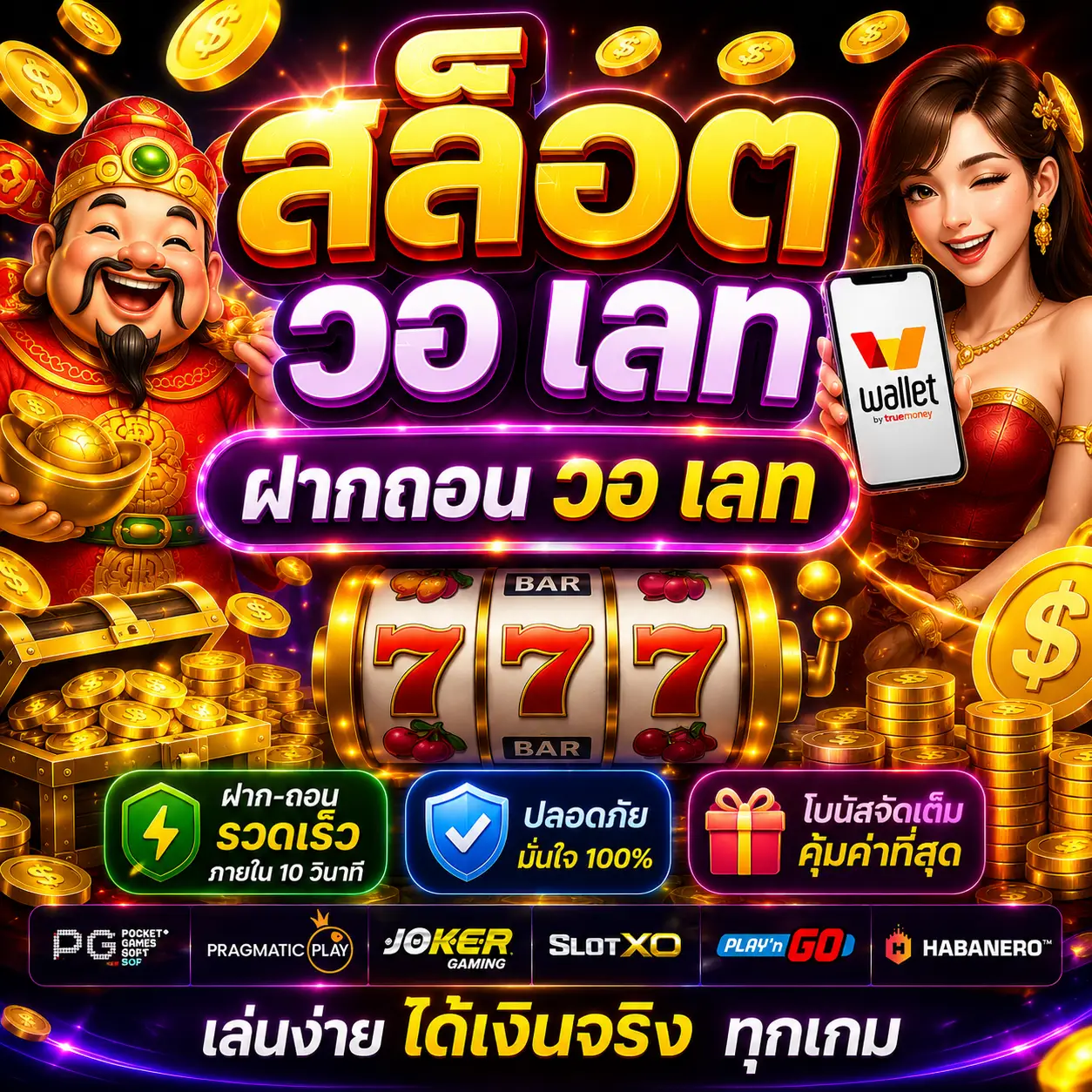สล็อต วอ เลท ฝากถอน วอ เลท ทางเลือกใหม่ของสายเดิมพัน