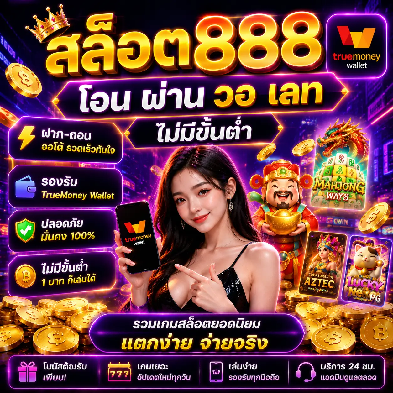 สล็อต888 โอน ผ่าน วอ เลท ไม่มีขั้นต่ํา ทำไมถึงมาแรงที่สุดในตอนนี้