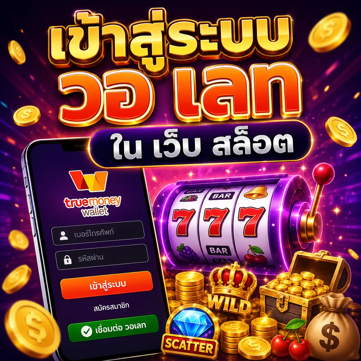 เข้าสู่ระบบ วอ เลท ใน เว็บ สล็อต ทางเลือกใหม่ของนักปั่นสายสปีด