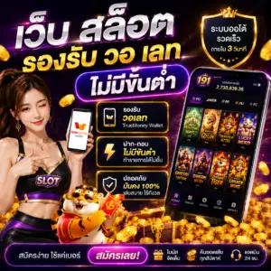 เว็บ สล็อต รองรับ วอ เลท ไม่มีขั้นต่ํา สายสล็อตยุคดิจิทัล