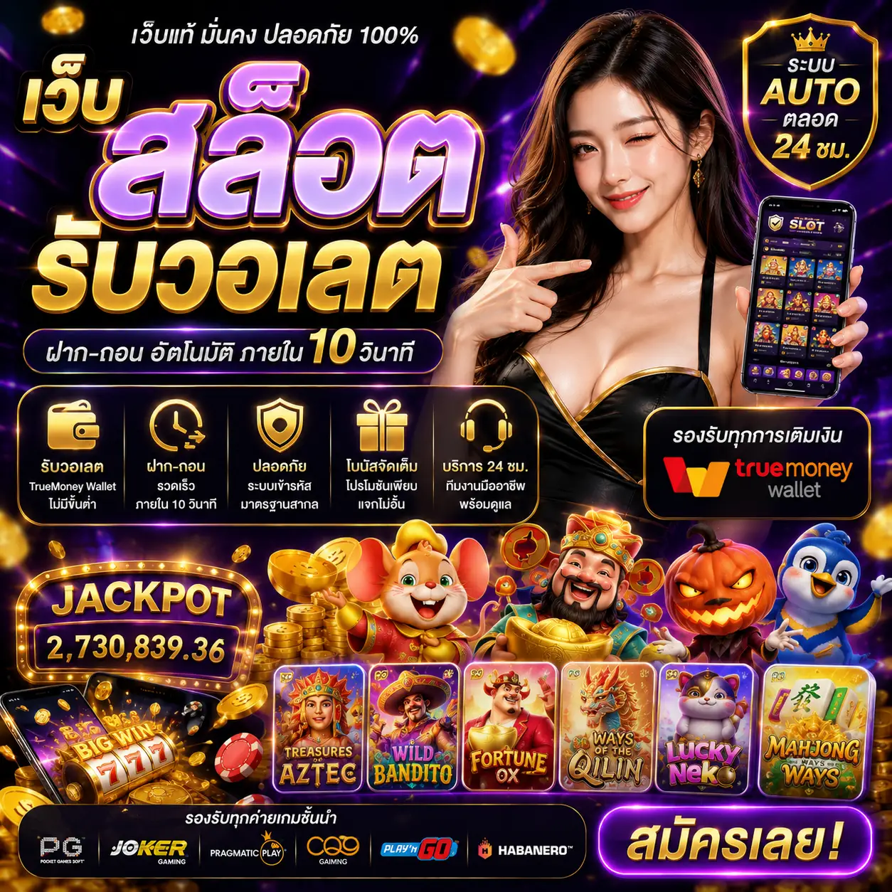 เว็บ สล็อต รับวอเลต ทางเลือกใหม่ของสายเดิมพัน