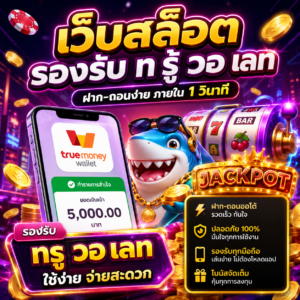 🎰 เว็บสล็อต รองรับ ท รู้ วอ เลท