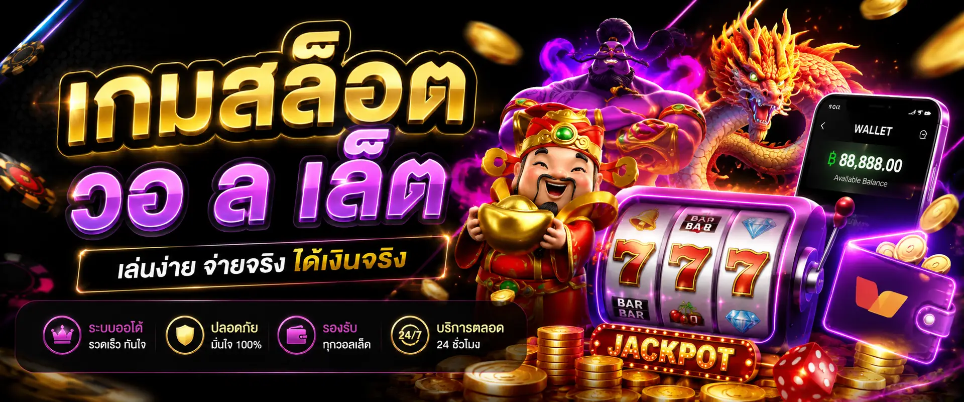 เกมสล็อต วอ ล เล็ ต กับวิวัฒนาการของความบันเทิงออนไลน์ในยุคดิจิทัล