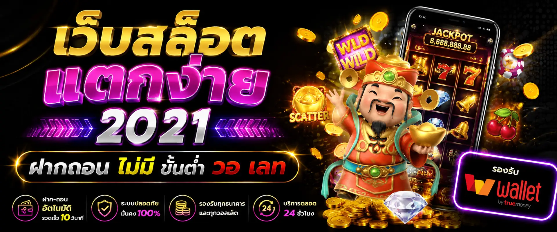 เว็บสล็อต แตกง่าย 2021 ฝากถอน ไม่มี ขั้น ต่ํา วอ เลท กับวิวัฒนาการของแพลตฟอร์ม
